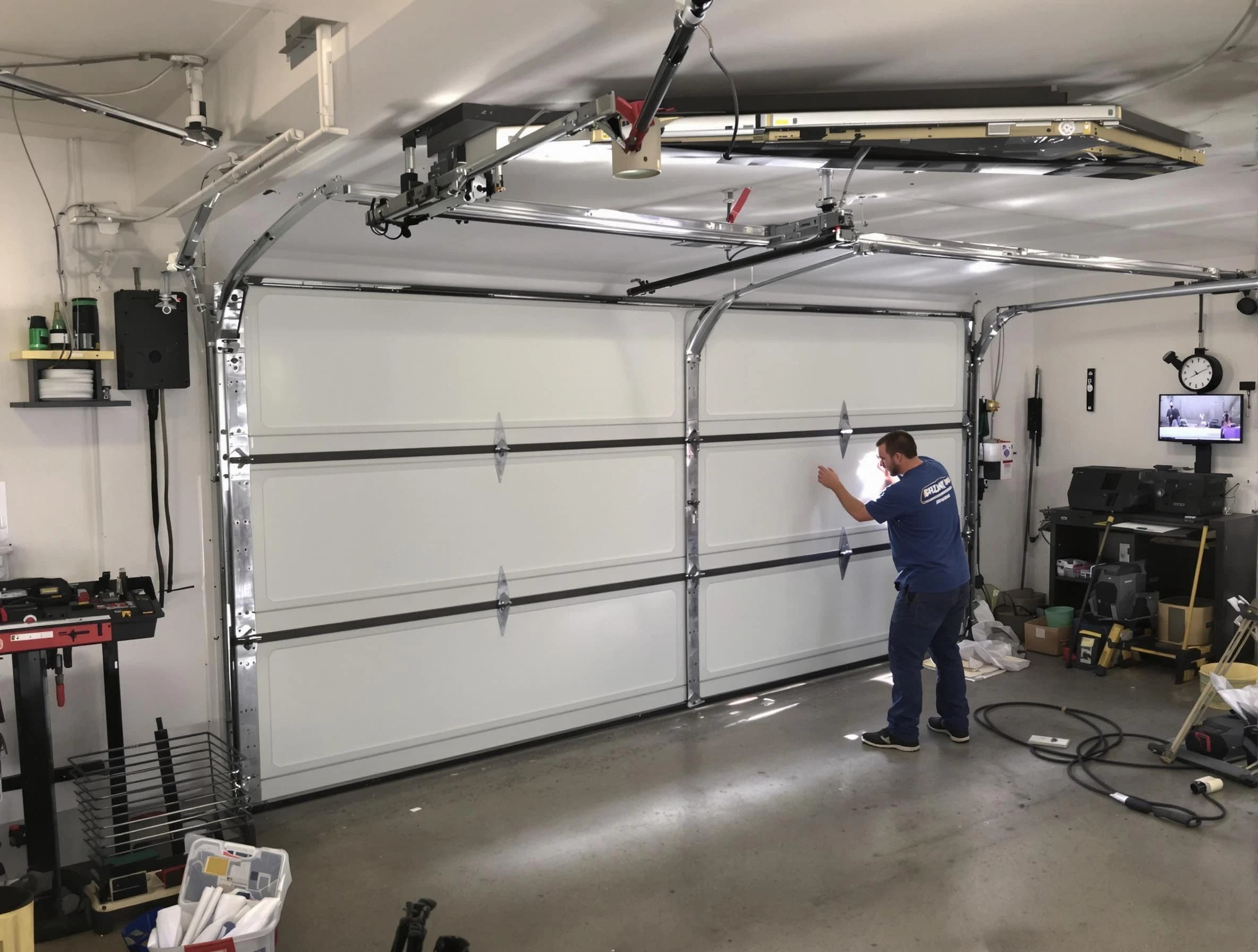 Professional garage door repair service by Boston Garage Door Repair in Boston