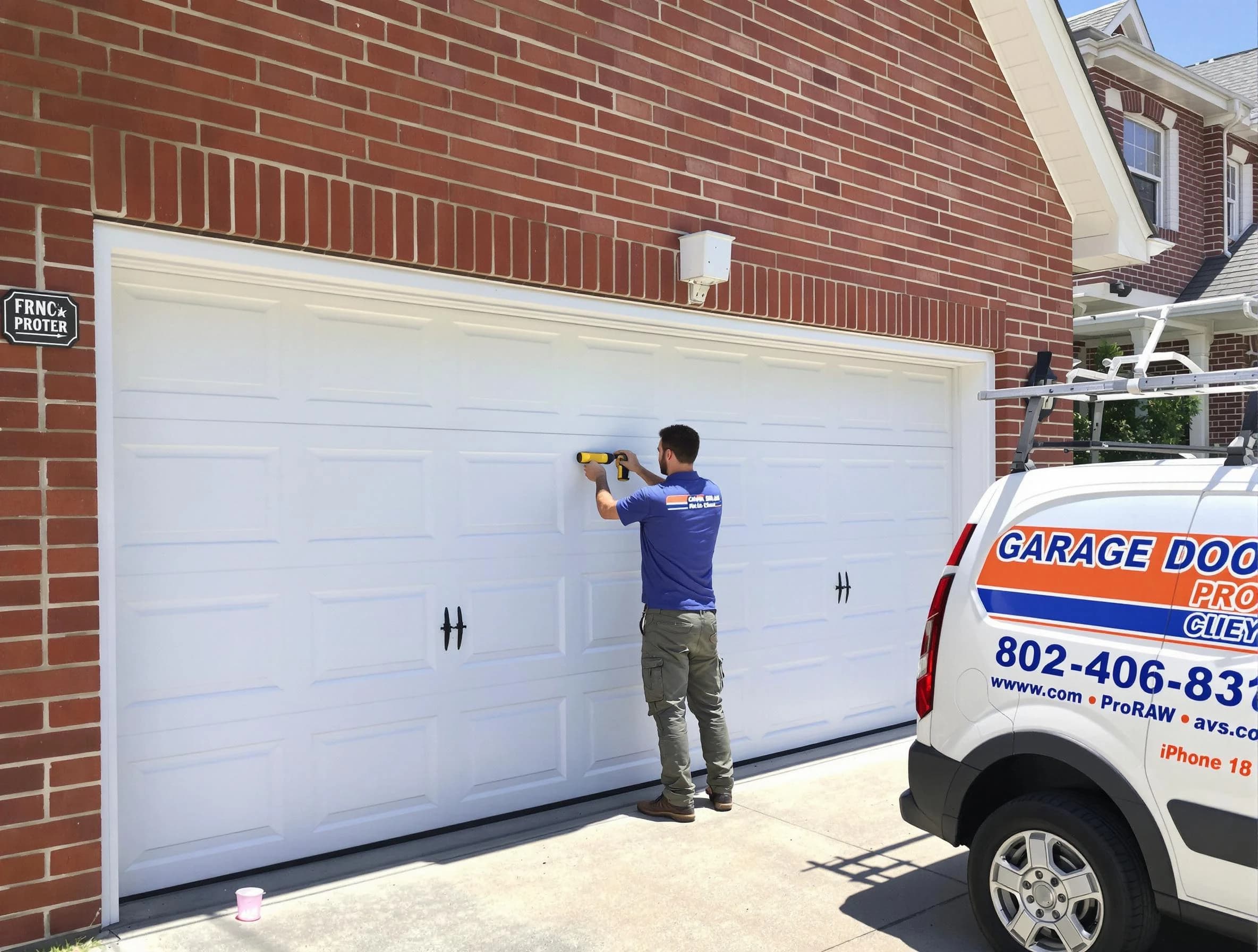 Local garage door repair service by Boston Garage Door Repair in Boston