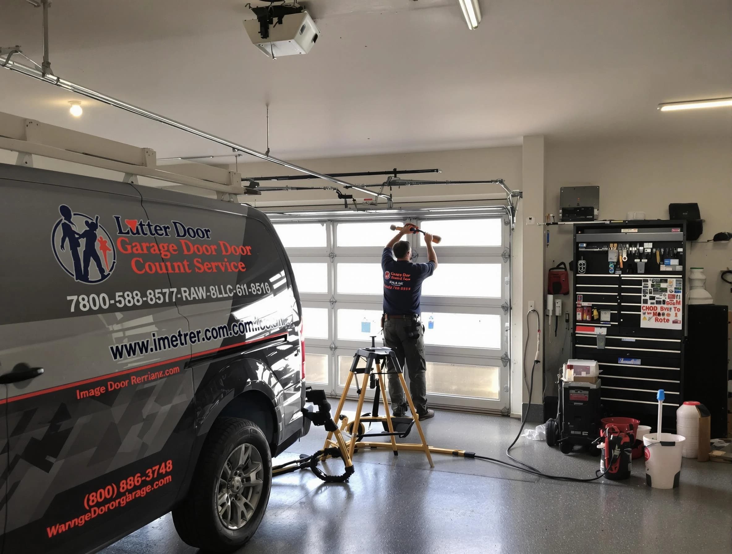 Boston Garage Door Repair rapid response team performing same-day repair in Boston