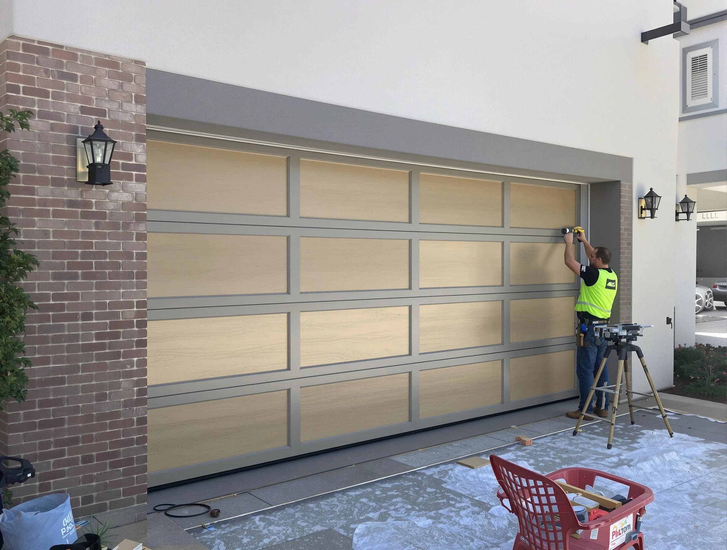 Garage door replacement service by Boston Garage Door Repair in Boston