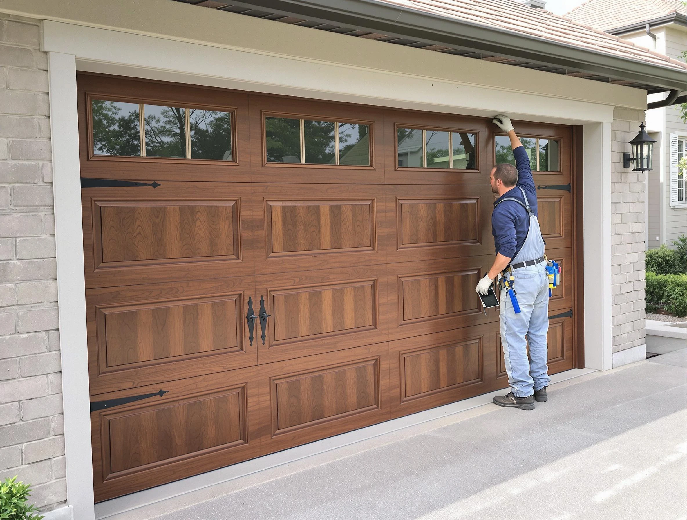 Custom garage door showcase by Boston Garage Door Repair in Boston