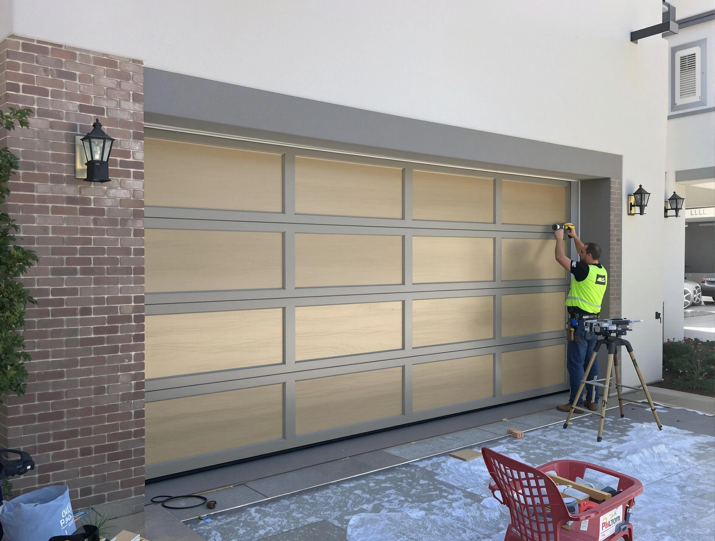 Garage door replacement service by Boston Garage Door Repair in Boston