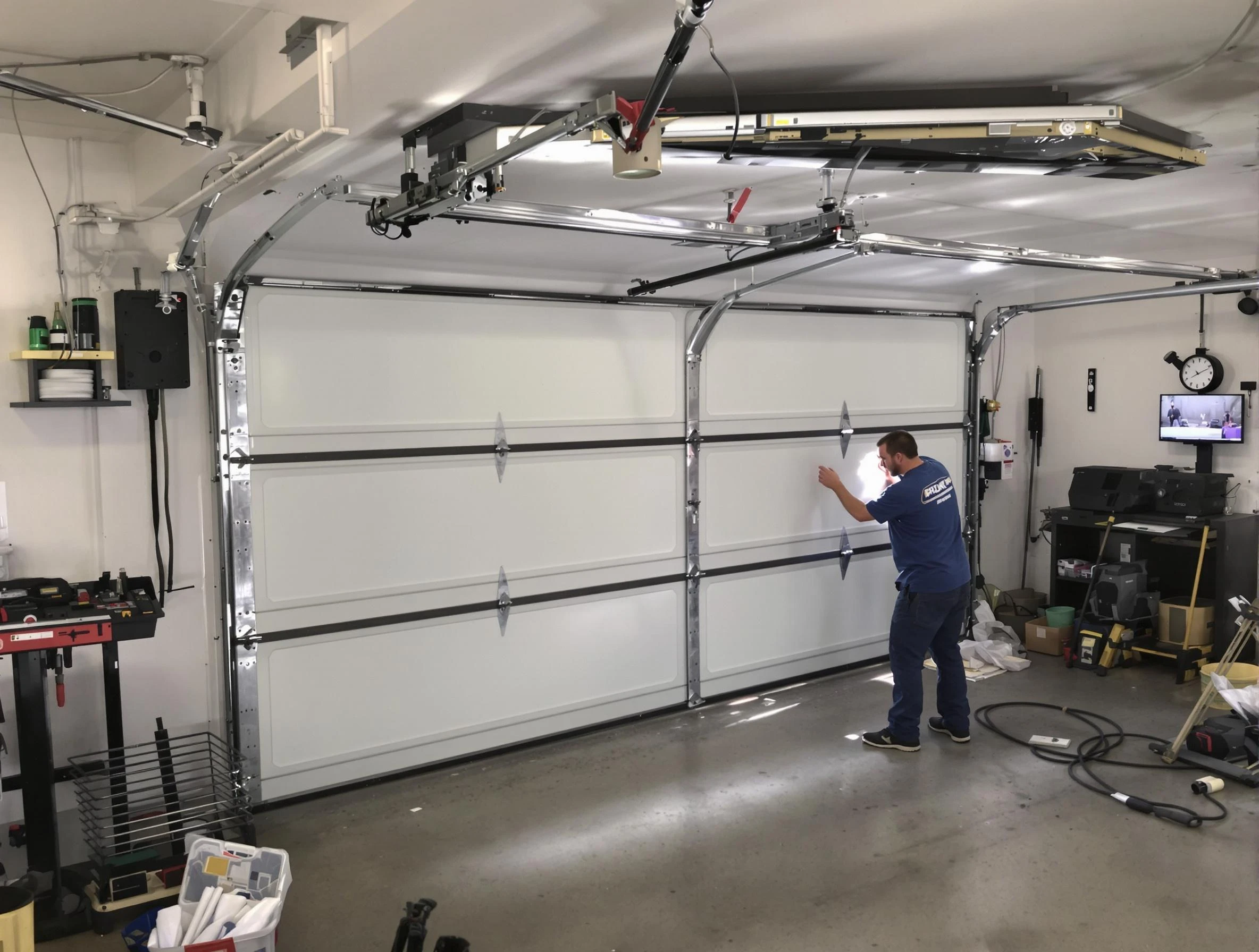 Professional garage door repair service by Boston Garage Door Repair in Boston