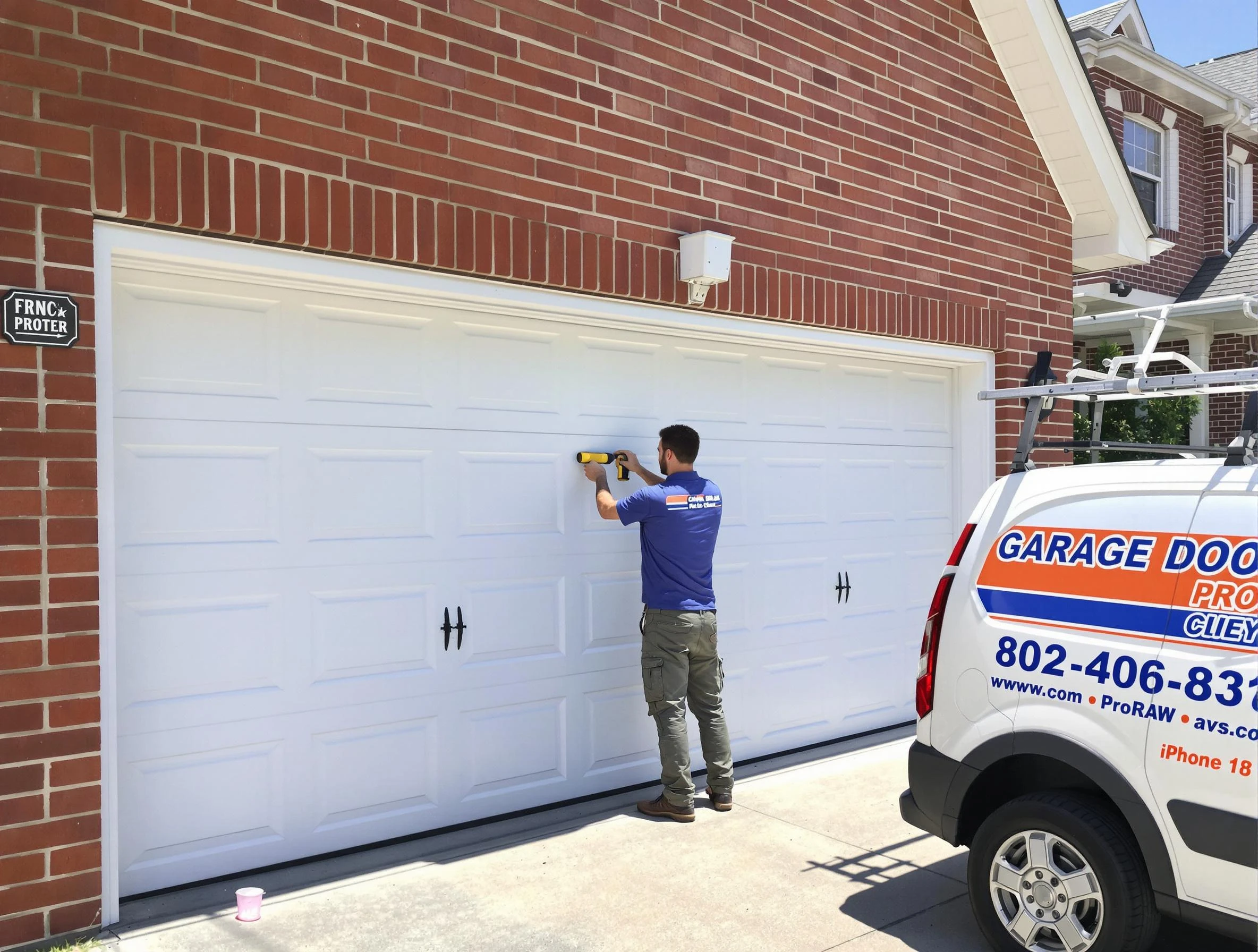 Local garage door repair service by Boston Garage Door Repair in Boston