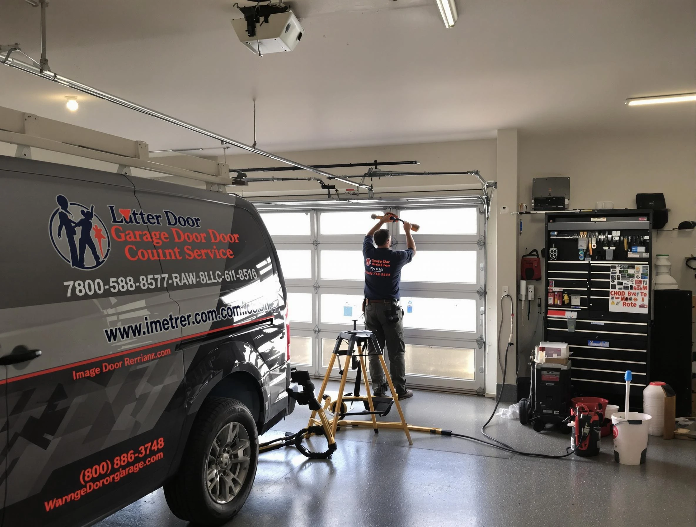 Boston Garage Door Repair rapid response team performing same-day repair in Boston